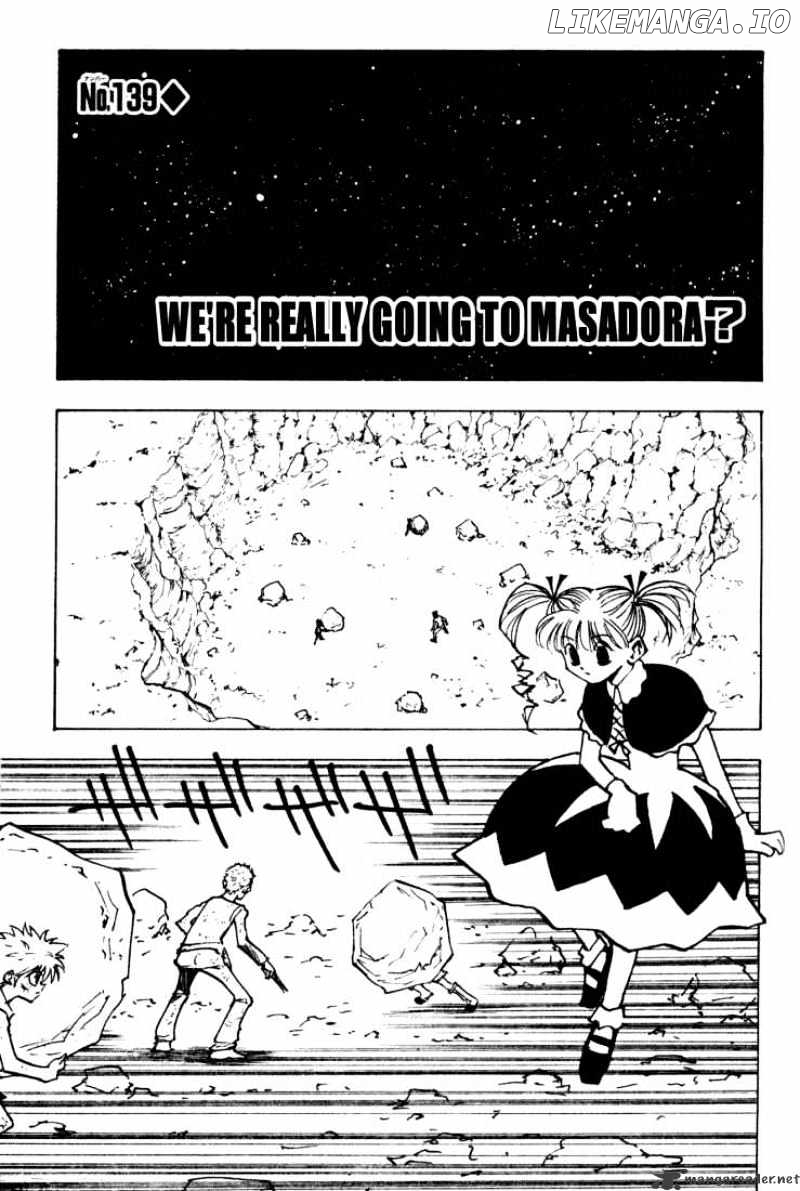 Hunter x Hunter, Chapter 139 image 01